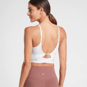 White Intention Crop Tank Athleta